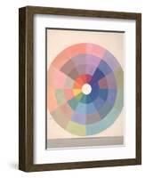 Rudolph Schaeffer, Color Wheel; Archive of American Art-null-Framed Art Print