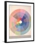 Rudolph Schaeffer, Color Wheel; Archive of American Art-null-Framed Art Print