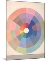 Rudolph Schaeffer, Color Wheel; Archive of American Art-null-Mounted Art Print