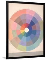 Rudolph Schaeffer, Color Wheel; Archive of American Art-null-Framed Art Print