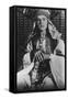 Rudolph Valentino (1895-192) in the Sheikh, 1921-null-Framed Stretched Canvas