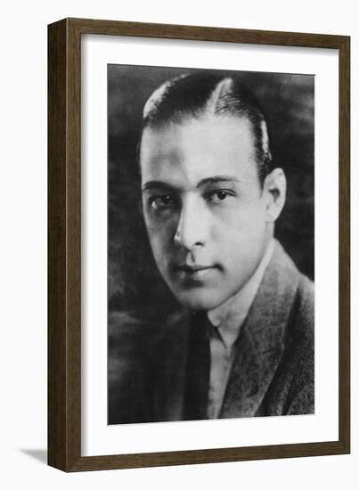 Rudolph Valentino (1895-192), Italian Actor, C1920s-null-Framed Photographic Print