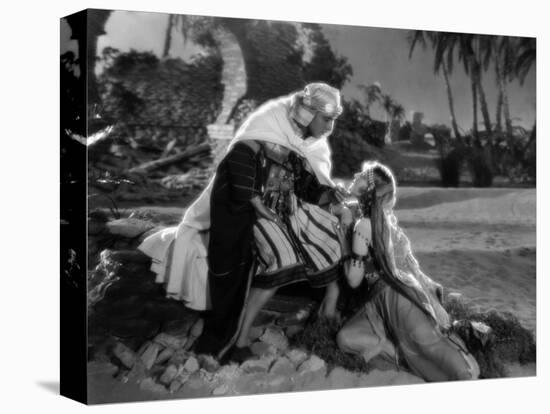 Rudolph Valentino; Agnes Ayres. "The Son of the Sheik" [1926], Directed by George Fitzmaurice.-null-Stretched Canvas