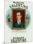 Rudolph Valentino Brand Cigar Outer Box Label-Lantern Press-Mounted Art Print