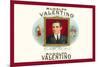 Rudolph Valentino Cigars-null-Mounted Art Print