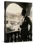 Rudolph Valentino, portrait ca. 1920s.-null-Stretched Canvas