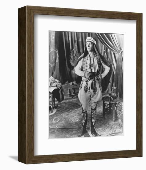 Rudolph Valentino-null-Framed Photo