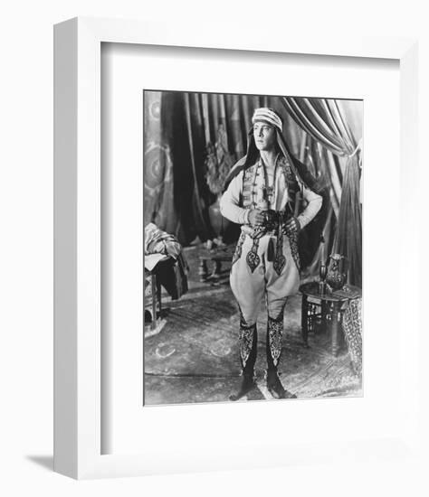 Rudolph Valentino-null-Framed Photo