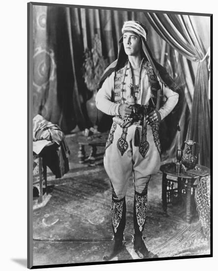 Rudolph Valentino-null-Mounted Photo