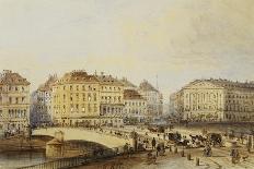 Palermo, 1844 watercolor-Rudolph von Alt-Giclee Print