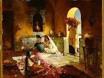The Moorish Guard, the Alhambra-Rudolphe Ernst-Mounted Giclee Print
