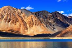 Aerial View of Leh City, Landscape of Ladakh, Jammu and Kashmir, India-Rudra Narayan Mitra-Photographic Print