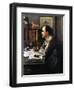 Rudyard Kipling (1865-1936)-Philip Burne-Jones-Framed Premium Giclee Print