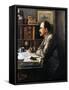 Rudyard Kipling (1865-1936)-Philip Burne-Jones-Framed Stretched Canvas