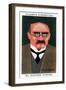 Rudyard Kipling, British Writer and Poet, 1926-Alick PF Ritchie-Framed Giclee Print