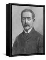 Rudyard Kipling, English Author-Science Source-Framed Stretched Canvas