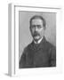 Rudyard Kipling, English Author-Science Source-Framed Giclee Print