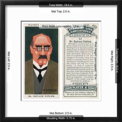 Rudyard Kipling - English Novelist' Giclee Print - Alick PF Ritchie |  AllPosters.com