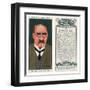 Rudyard Kipling - English Novelist-Alick PF Ritchie-Framed Art Print