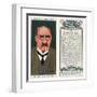 Rudyard Kipling - English Novelist-Alick PF Ritchie-Framed Art Print