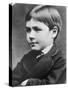 Rudyard Kipling English Writer as a Boy-null-Stretched Canvas