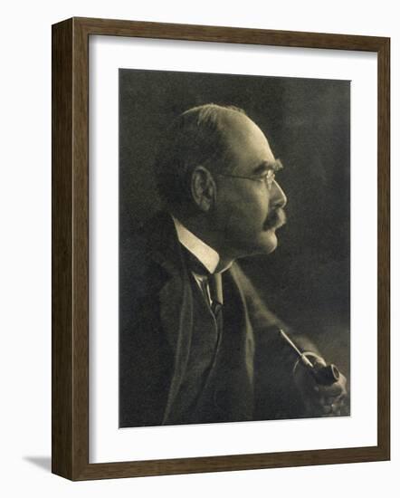 Rudyard Kipling English Writer-null-Framed Photographic Print