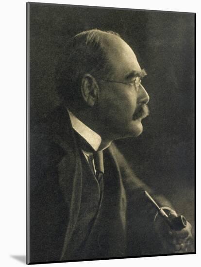 Rudyard Kipling English Writer-null-Mounted Photographic Print