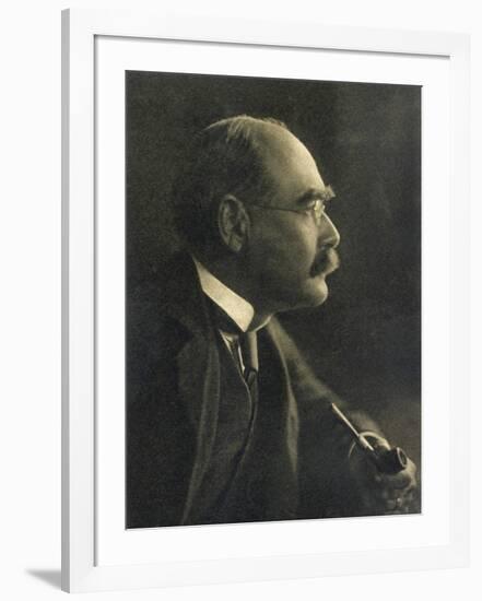 Rudyard Kipling English Writer-null-Framed Photographic Print