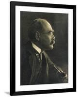 Rudyard Kipling English Writer-null-Framed Photographic Print