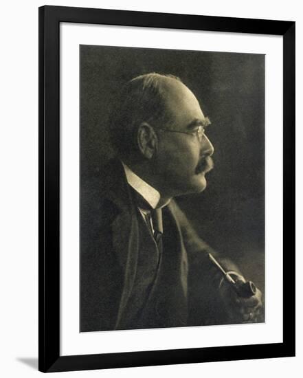 Rudyard Kipling English Writer-null-Framed Photographic Print