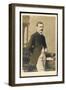 Rudyard Kipling Photograph Taken in 1904-null-Framed Art Print