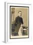 Rudyard Kipling Photograph Taken in 1904-null-Framed Art Print