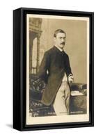 Rudyard Kipling Photograph Taken in 1904-null-Framed Stretched Canvas
