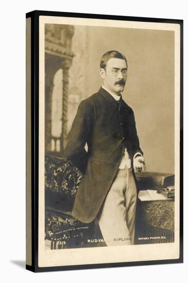 Rudyard Kipling Photograph Taken in 1904-null-Stretched Canvas