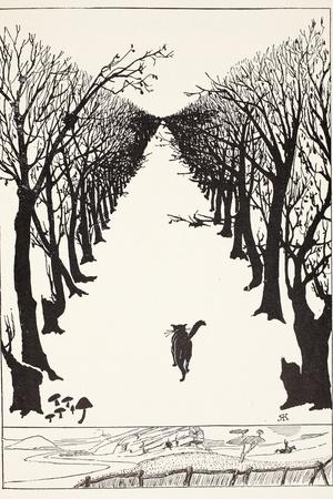 The Cat That Walked by Himself, Illustration from 'Just So Stories for Little Children'