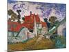 Rue a Auvers (Les toits rouges),1890 Canvas.-Vincent van Gogh-Mounted Giclee Print