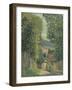 Rue à Louveciennes-Alfred Sisley-Framed Giclee Print