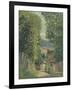 Rue à Louveciennes-Alfred Sisley-Framed Giclee Print