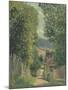Rue à Louveciennes-Alfred Sisley-Mounted Giclee Print