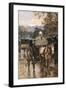 Rue Bonaparte-Childe Hassam-Framed Art Print