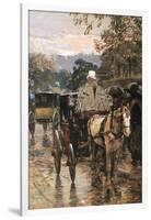 Rue Bonaparte-Childe Hassam-Framed Premium Giclee Print