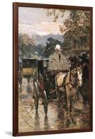 Rue Bonaparte-Childe Hassam-Framed Premium Giclee Print