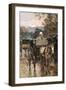 Rue Bonaparte-Childe Hassam-Framed Premium Giclee Print