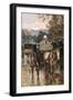 Rue Bonaparte-Childe Hassam-Framed Premium Giclee Print