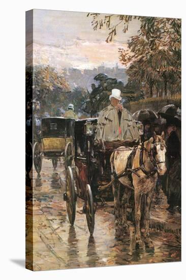 Rue Bonaparte-Childe Hassam-Stretched Canvas