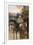 Rue Bonaparte-Childe Hassam-Framed Art Print