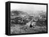 Rue Champlain, a Group of Huts, 1858-78-Charles Marville-Framed Stretched Canvas