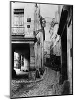 Rue Chanoinesse, from Rue Des Chantres, Paris, 1858-78-Charles Marville-Mounted Giclee Print