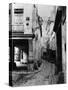 Rue Chanoinesse, from Rue Des Chantres, Paris, 1858-78-Charles Marville-Stretched Canvas