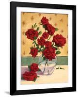 Rue Cler Roses I-Linda Hanly-Framed Art Print